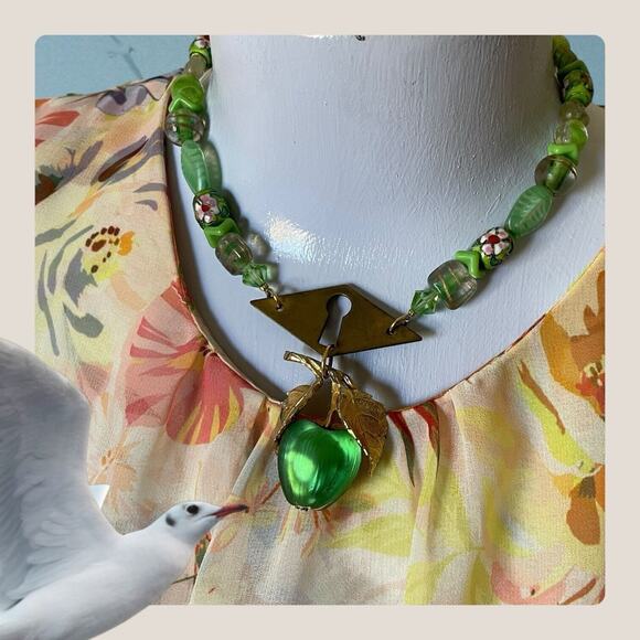 ZARA Floral Cape Blouse Top Womens Small Yellow Peach Short Sleeve Chiffon Sheer - Picture 13 of 13